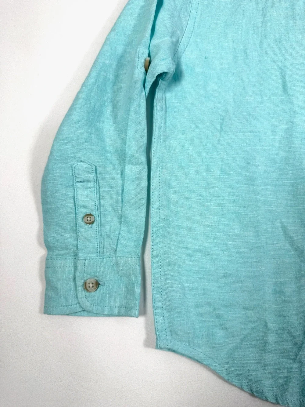 NWT‎ GYMBOREE Boys 5T Linen Cotton Button Down Shirt Coastal Beach Preppy NEW